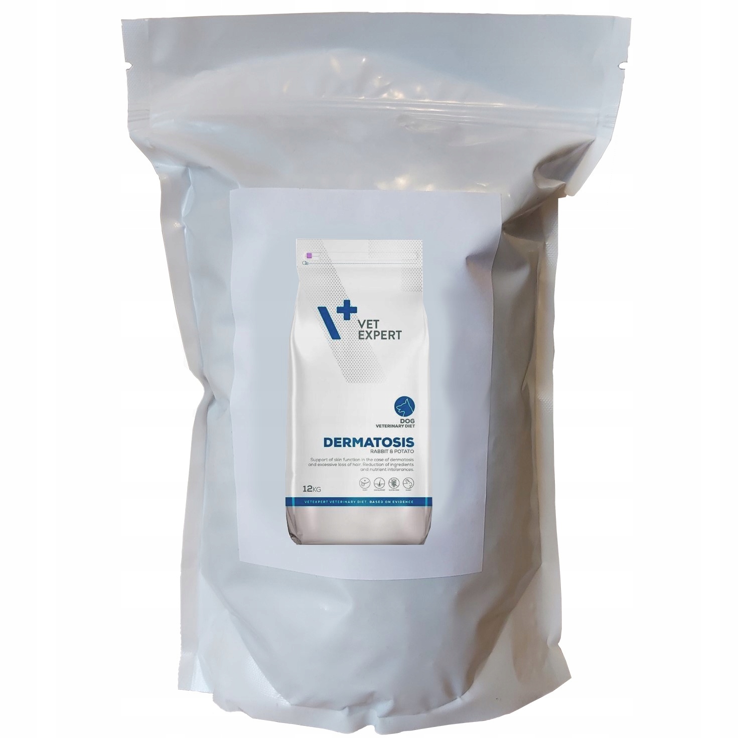 NA WAGĘ 4T Vet Expert Dog Dermatosis Rabbit 1 kg