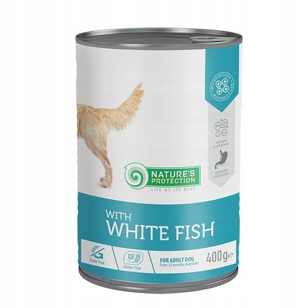 Nature's Protection Adult Biała Ryba 375 g