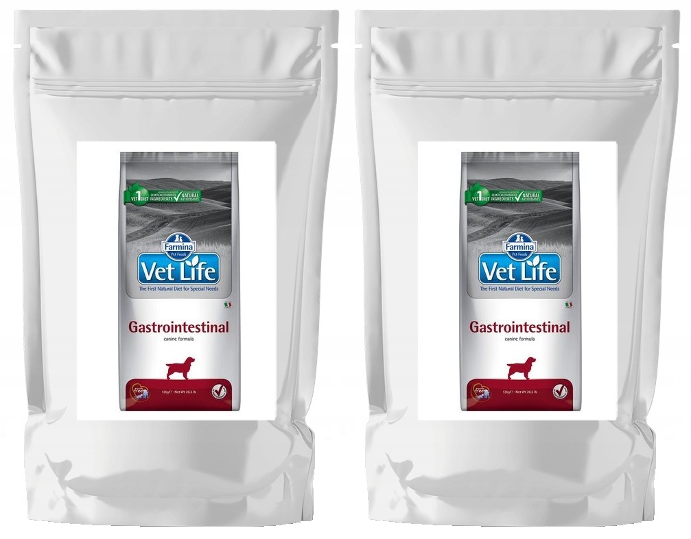 Farmina Vet Life Pies Gastrointestinal Sucha Karma 2x1kg PRÓBKA NA WAGĘ