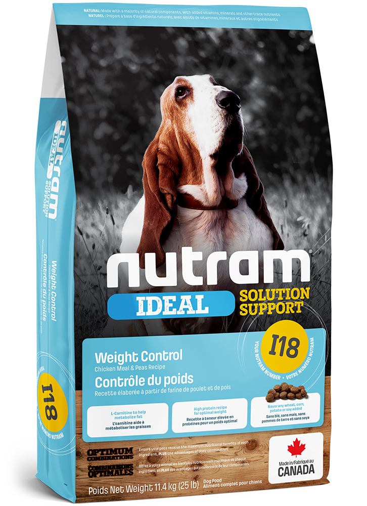 NUTRAM I18 Ideal Solution Weight Control 2 kg  Psy dorosłe, kontrola wagi