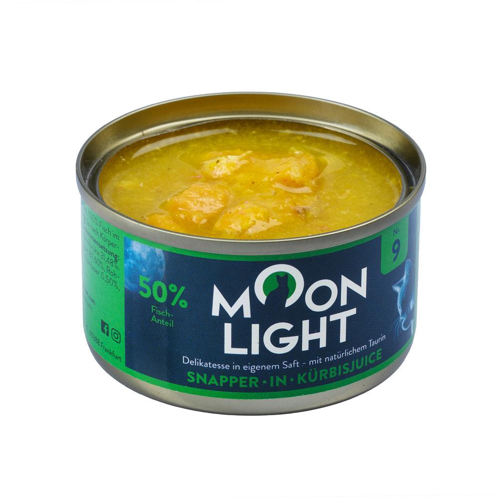 Moonlight Dinner nr 9 Lucjan Dynia 80 g pyszna mokra karma dla kotów