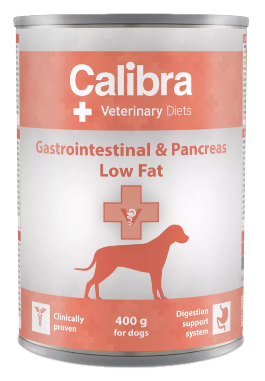 Calibra Veterinary Diet Pies Gastrointestinal Low Fat Puszka 400g trzustka