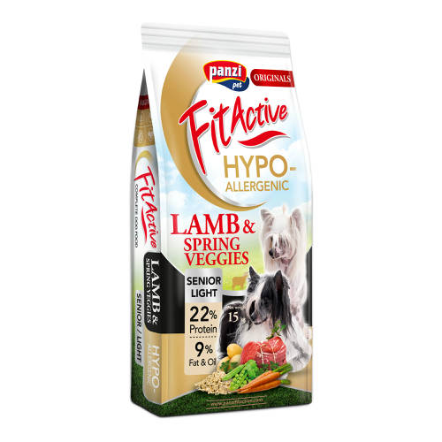 Fit Active Dog Hypoallergenic Light Senior Lamb Monobiałkowa 15  kg