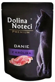 Dolina Noteci Królik Saszetka Dla Kota 85 g