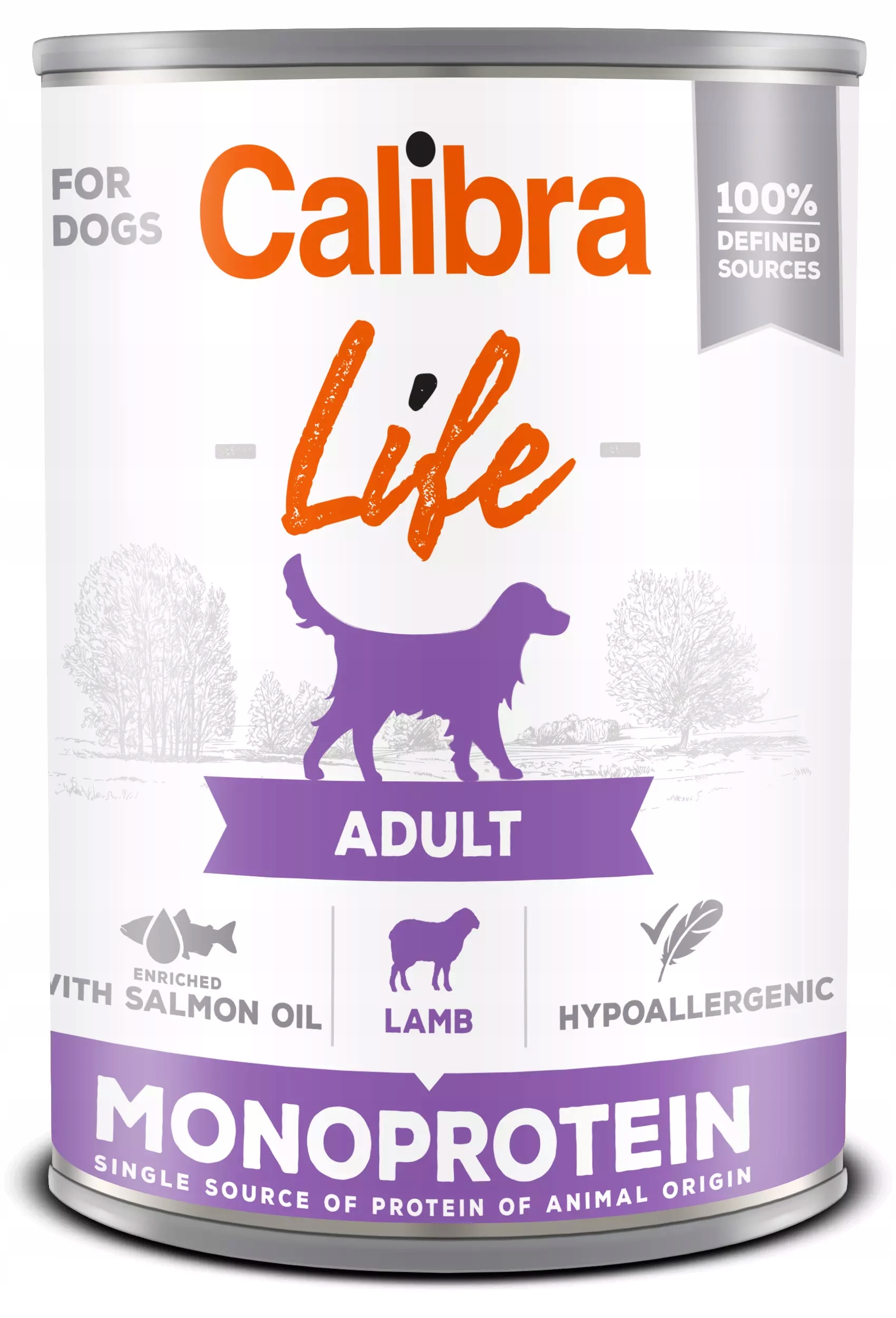Calibra Life Dog Monoprotein Lamb Puszka 400 g