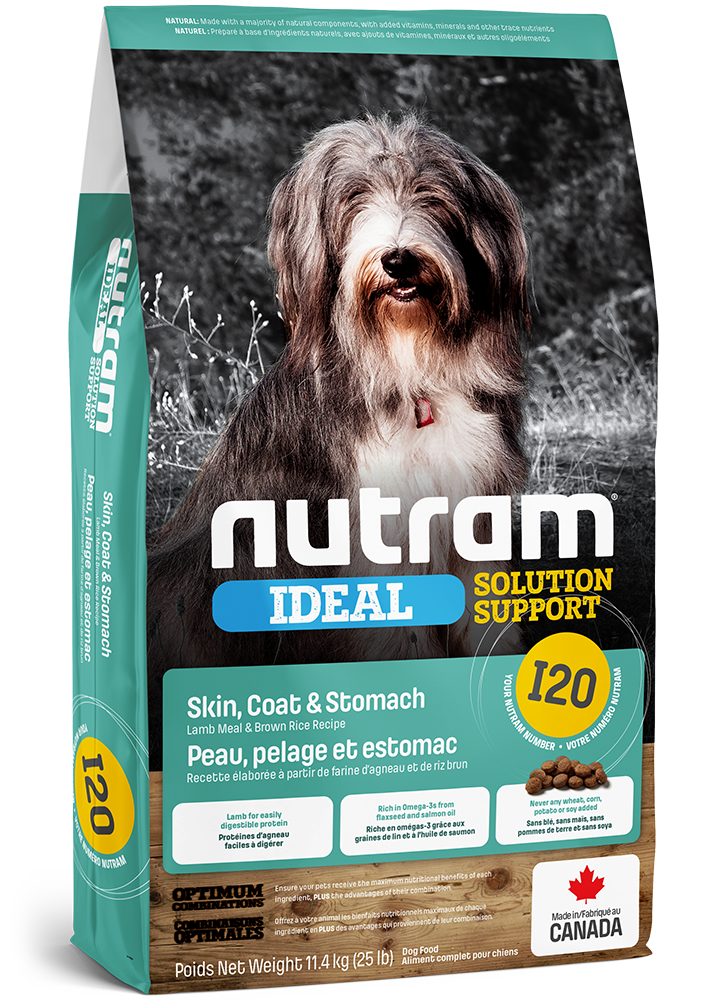 NUTRAM I20 Ideal Support Sensitive Skin, Coat Jagnięcina 2 kg Psy dorosłe