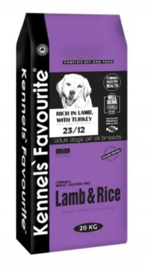 KENNELS' FAVOURITE LAMB & RICE 20 kg 23/12