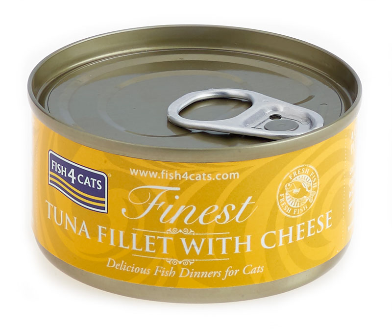 Fish4Cats Tuńczyk z Serem karma mokra dla kota puszka 70 g (13)