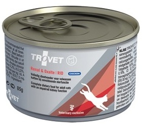 Trovet Cat RID Renal & Oxalate CHICKEN pusz. 100g - nerkowa dla kotów