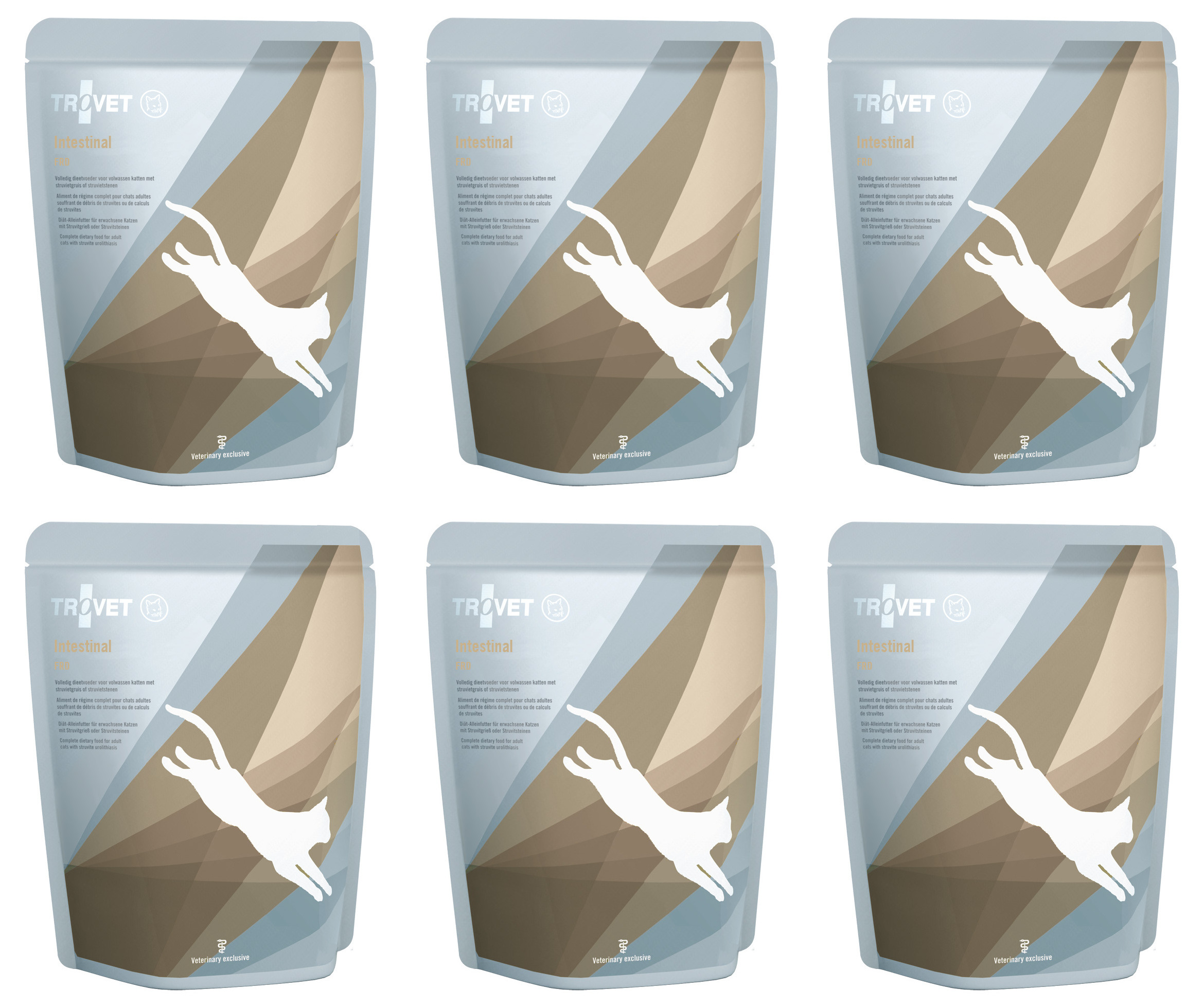 Trovet Cat FRD Intestinal HYPO 6 x 85g hydrolizat kurczak łosoś dla kotów