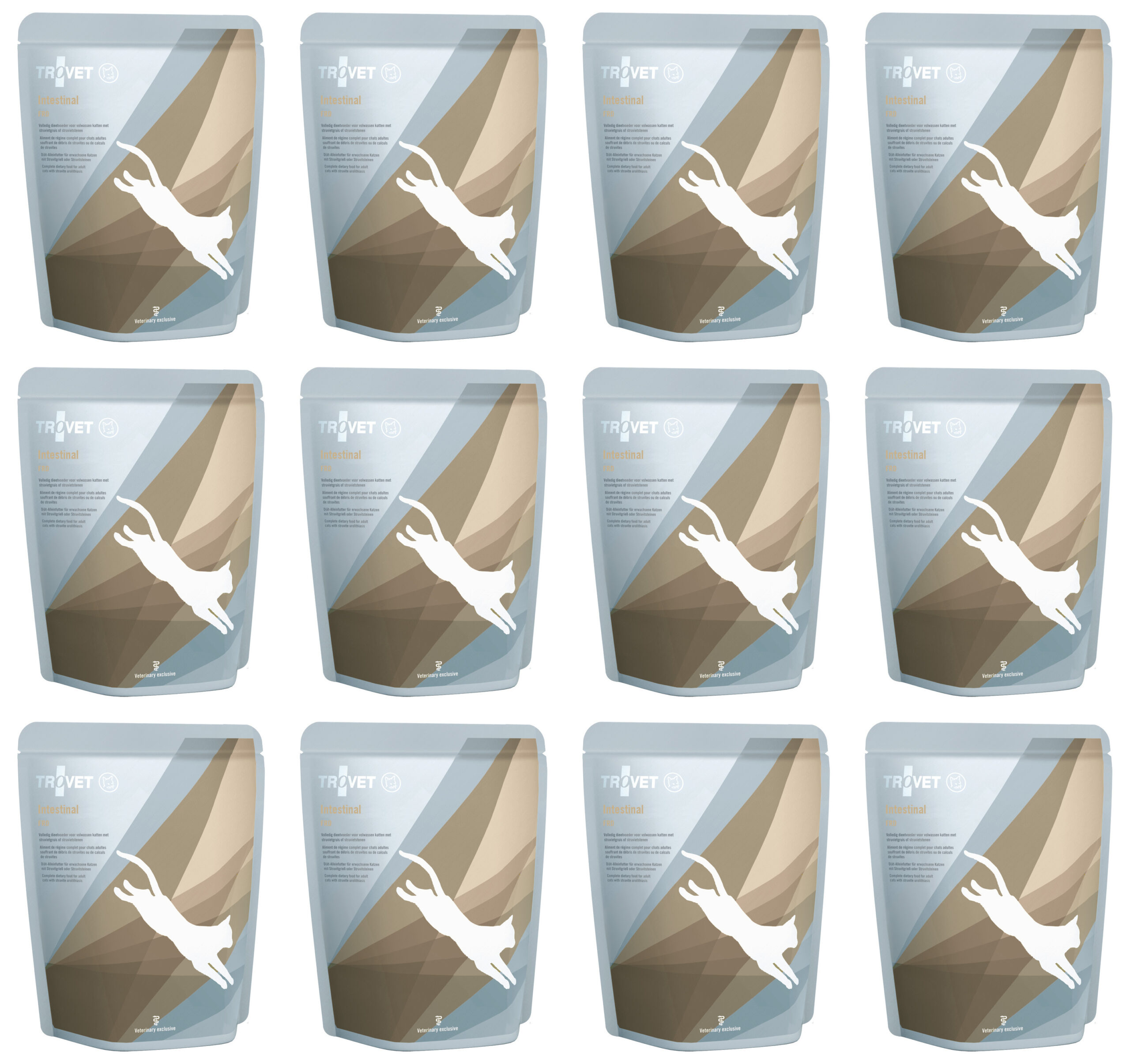 Trovet Cat FRD Intestinal HYPO 12x85g hydrolizat kurczak ryba dla kotów