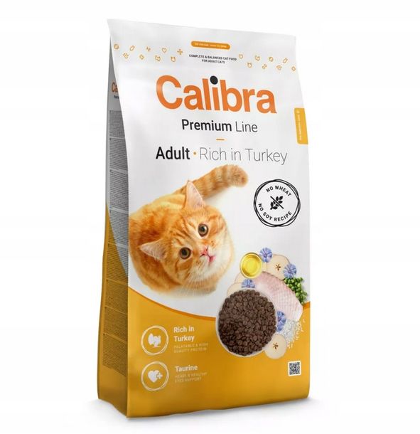Calibra Cat Premium Line Adult Turkey 2 kg