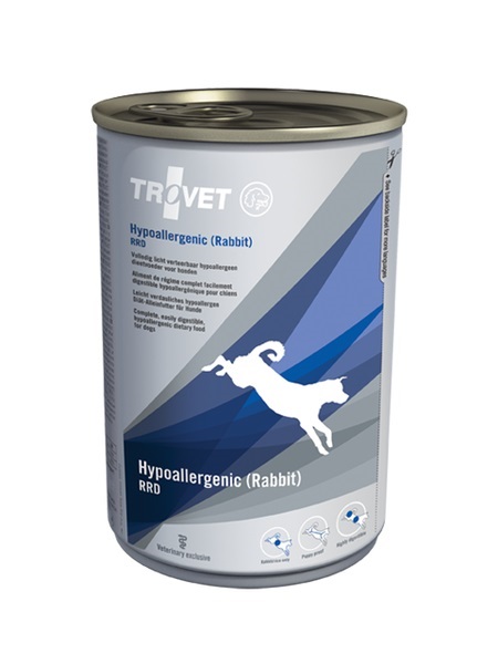 Trovet Dog RRD Hypoallergenic Rabbit pusz. 400g - z królikiem dla psów