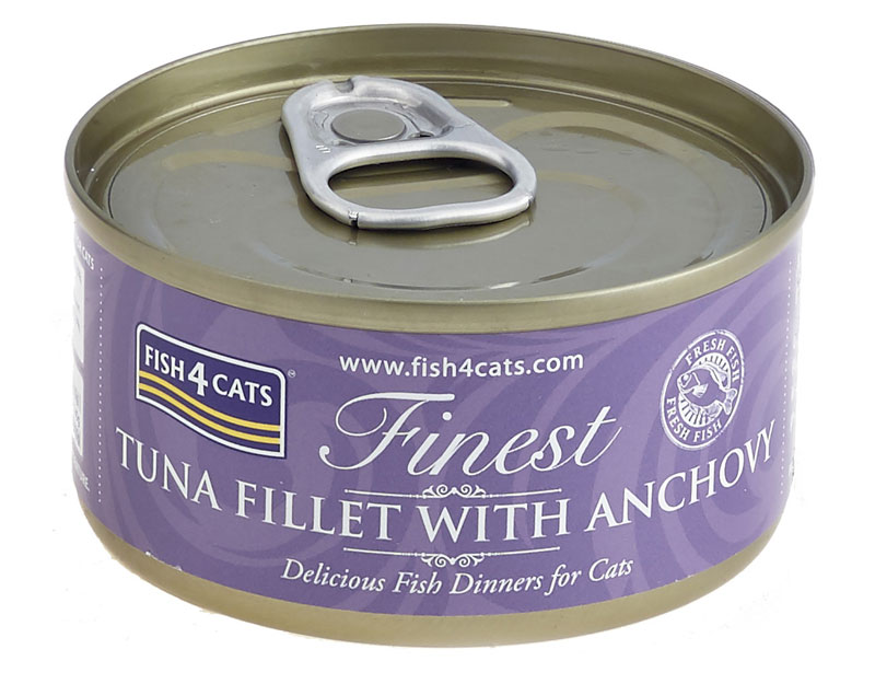 Fish4Cats Tuńczyk z Anchois karma mokra dla kota puszka 70 g (7)
