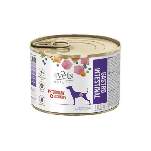 4Vets Natural Dog Gastro Intestinal puszka 185 g
