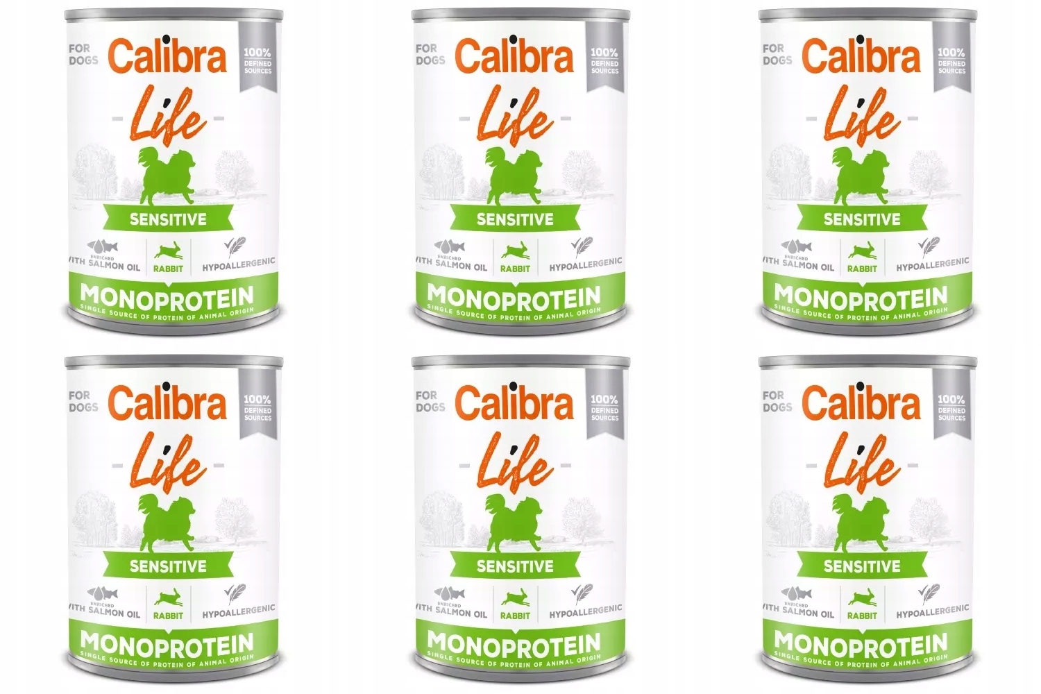 Calibra Life Monoprotein Rabbit 6 x 400 g