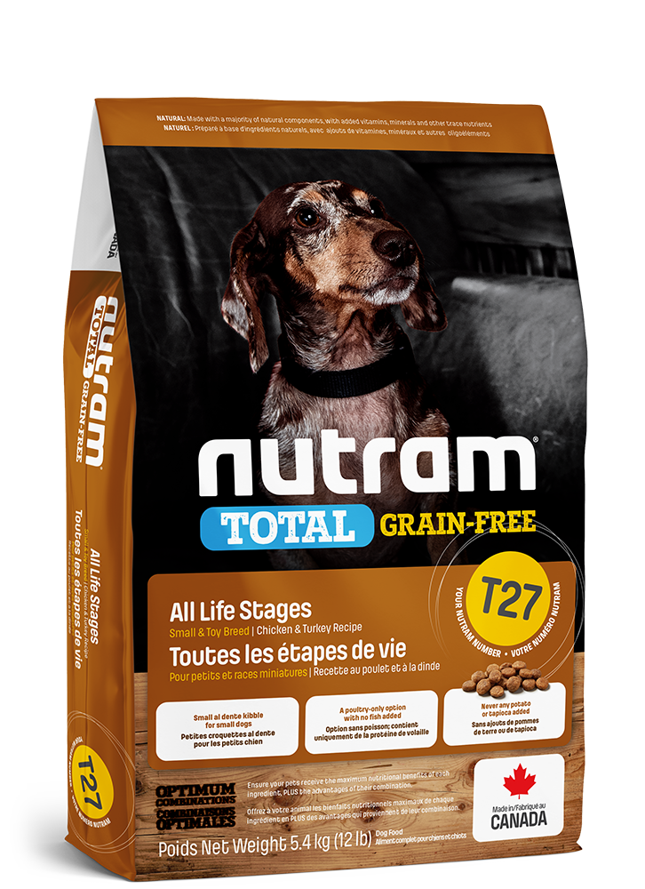 NUTRAM T27 Total Grain Free Small Breed Indyk Kurczak 2 kg Psy ras małych