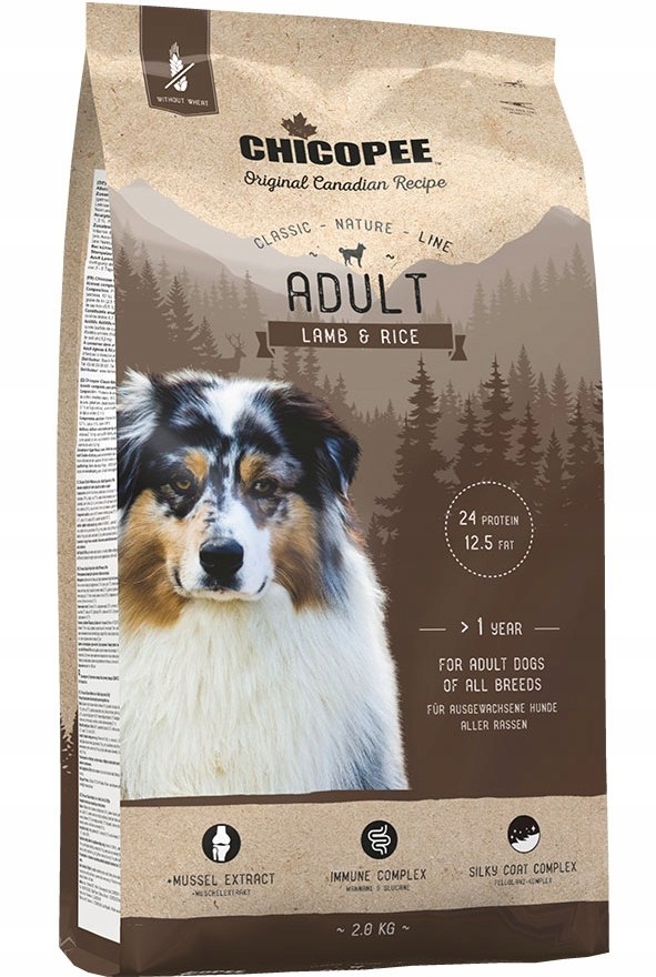 Chicopee Adult Lamb 15 kg - karma dla wrażliwych psów z jagnięciną i ryżem