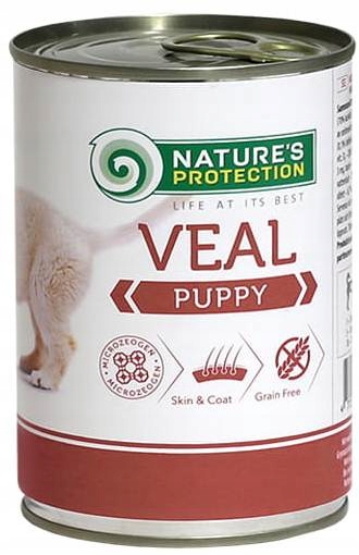 Nature's Protection Puppy Cielęcina 400 g