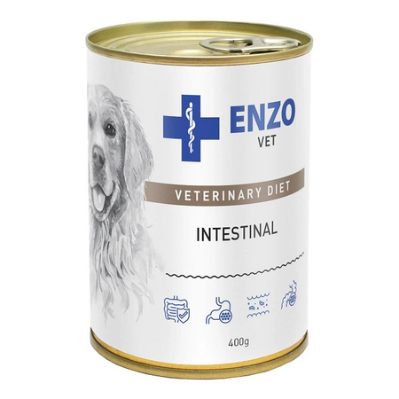 Enzo Vet Intestinal z Jagnięciną dieta z chorobami przewodu pokarmowego dla Psa 400g