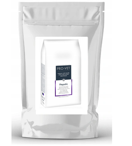 PRO-VET Dog Hepatic 1 kg PRÓBKA NA WAGĘ dieta wątrobowa dla psów