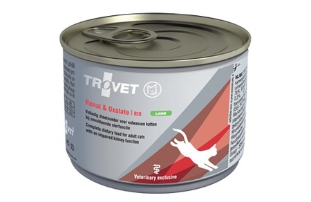 Trovet Cat RID Renal & Oxalate Lamb  200g mokra dieta nerkowa dla kotów