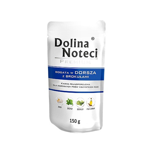 Dolina Noteci Dorsz z brokułami saszetka 150 g