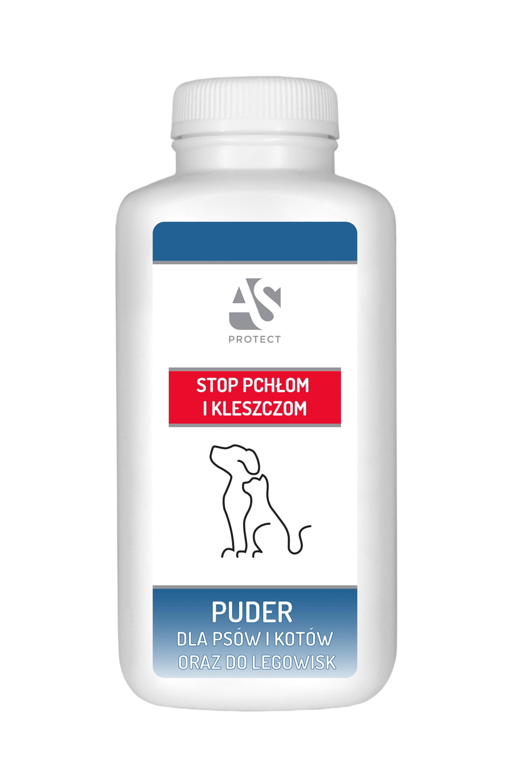 As Professional Puder Ochronny 100g przeciw Kleszczom i Pchłom, Pies i Kot